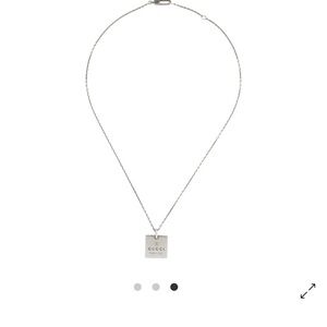 Gucci Silver Necklace